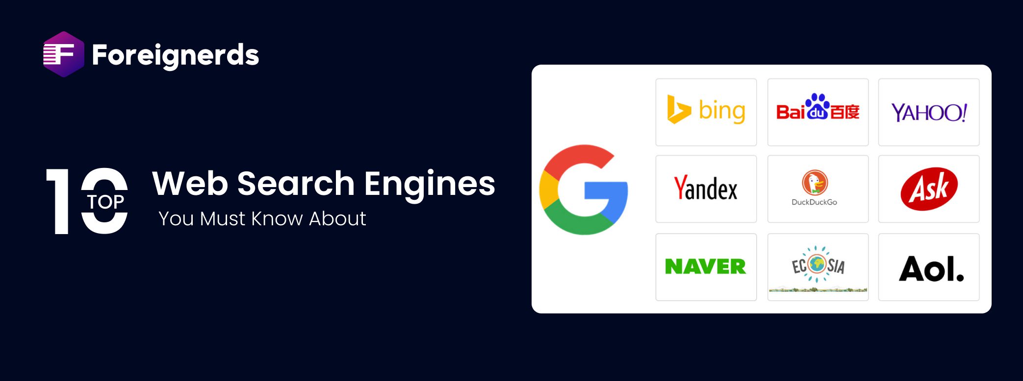 Top 10 Web Search Engines You Must Know About