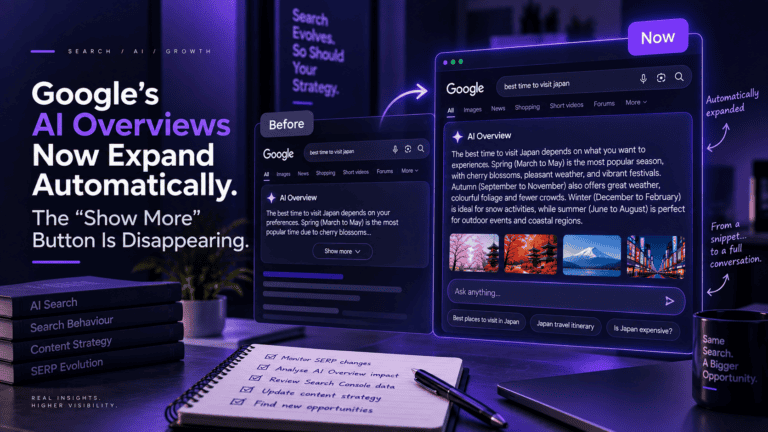 Google’s AI Overviews Now Expand Automatically. The “Show More” Button Is Disappearing.