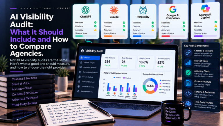 AI Visibility Audit: What It Should Include and How to Compare Agencies That Offer One