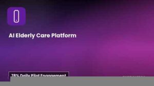 AI Elderly Care Platform case study banner — Foreignerds