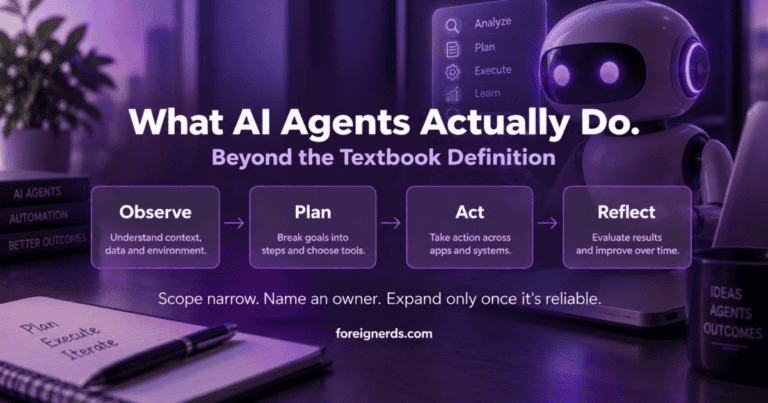 What AI Agents Actually Do — and Where Businesses Get the Adoption Wrong