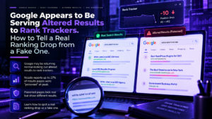 Google Poisoned SERPs: Real Ranking Drop or Bad Data?
